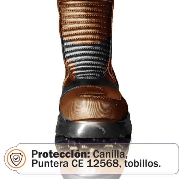 Bota Proteccion Motociclista, Tipo caña media, Proteccion: Canilla, tobillo, puntera, cambios