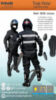 Traje proteccion motociclista tela lafayette, protecciones en PU