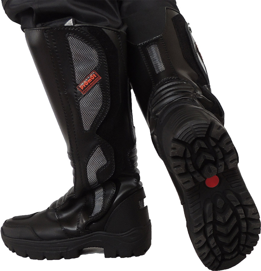 BOTA PROTECCION ALTA CAÑA MOTOCICLISTA